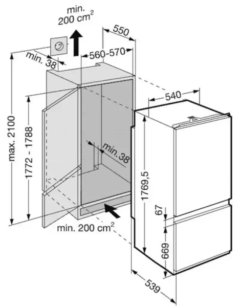 Холодильник Liebherr ICS 3013 Comfort