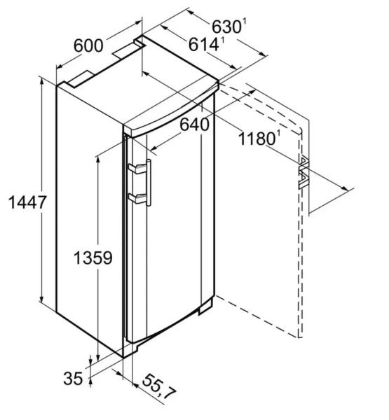 Морозильник Liebherr GNP 2356 Premium NoFrost
