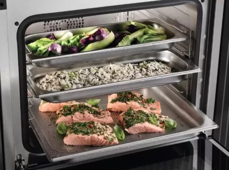 Встраиваемая пароварка Miele DGC 7460 HCX PRO OBSW