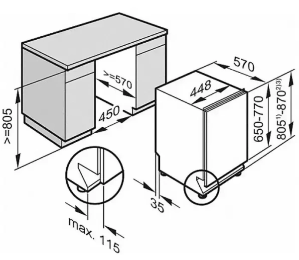 Встраиваемая посудомоечная машина Miele G 5481 SCVi