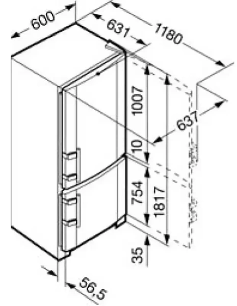 Холодильник Liebherr CU 3503