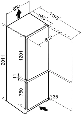 Холодильник Liebherr CNPef 4813 NoFrost