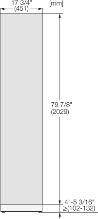 Встраиваемый морозильник Miele F 2413 Vi MasterCool