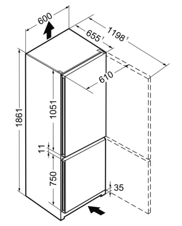 Холодильник Liebherr CNfb 4313 NoFrost