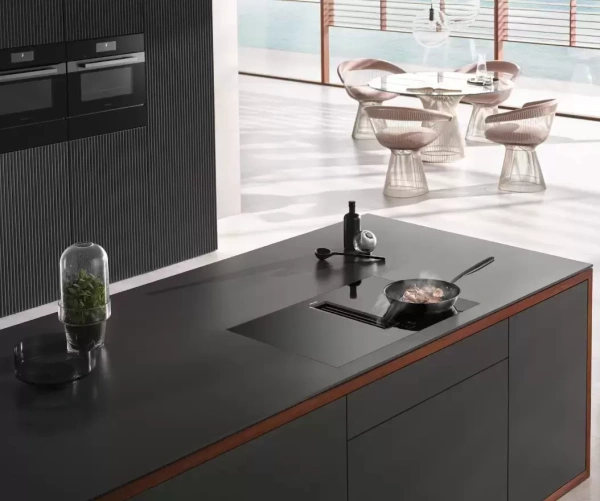 Варочная панель с вытяжкой Miele KMDA 7272 FL-U