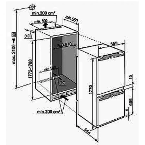 Холодильник Liebherr ICBN 3314