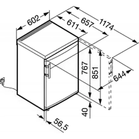 Холодильник Liebherr KTPesf 1750 Premium