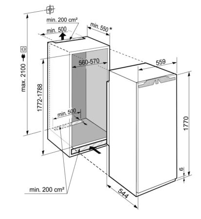 Холодильник Liebherr IKF 3510