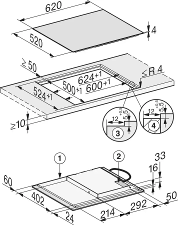 Варочная панель Miele KM 7361 FL