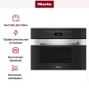 Встраиваемая пароварка с СВЧ Miele DGM7440 EDST/CLST