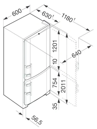 Холодильник Liebherr CNPesf 4006 Comfort NoFrost