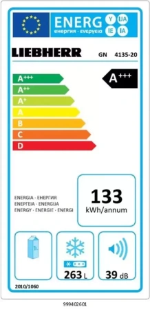 Морозильник Liebherr GN 4135 Comfort NoFrost
