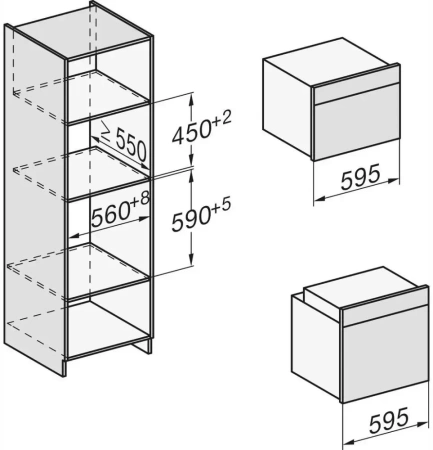 Духовой шкаф Miele H7464 BPX Pearlbeige