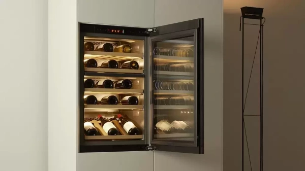 Встраиваемый винный шкаф V-ZUG WineCooler V4000 90 WC4T-51102 L черное стекло