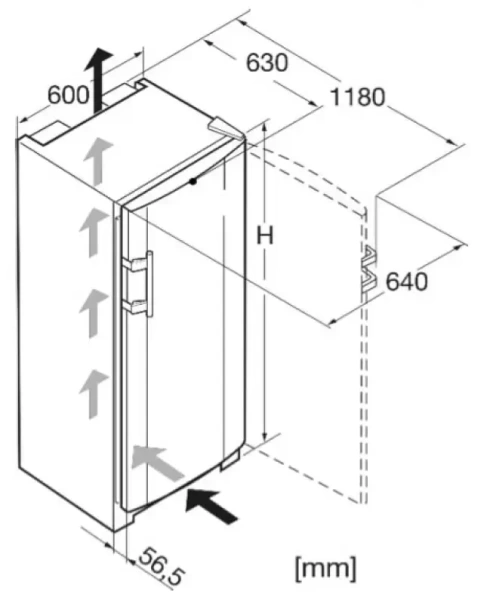Холодильник Liebherr KBes 3660 Premium BioFresh