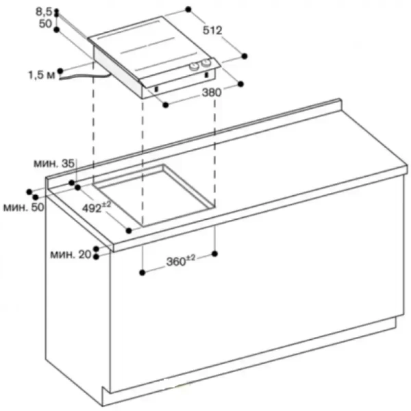 Варочная панель Gaggenau VI242120