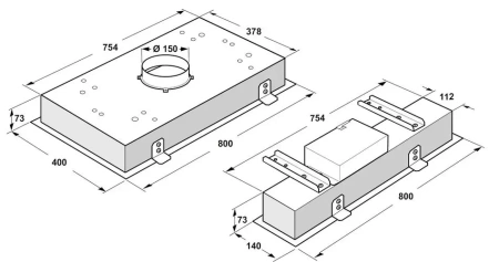 Вытяжка Gaggenau AC 482-181