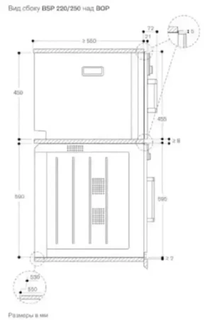 Встраиваемая пароварка Gaggenau BSP220101