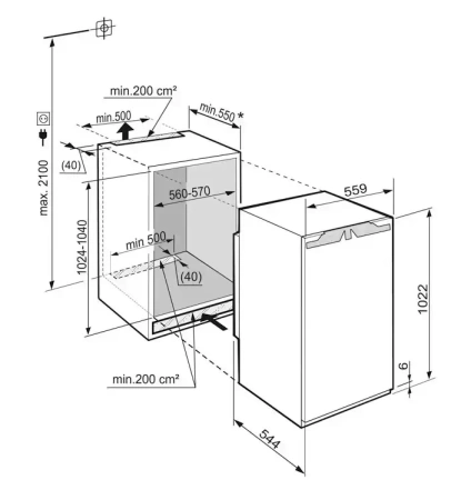 Холодильник Liebherr IK 1964
