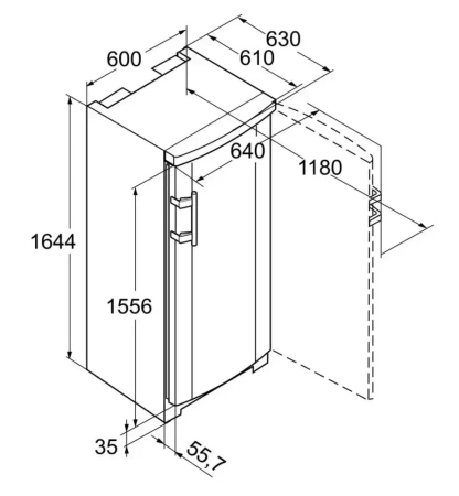 Морозильник Liebherr GN 2723 Comfort NoFrost