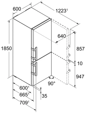 Холодильник Liebherr SBNes 4285