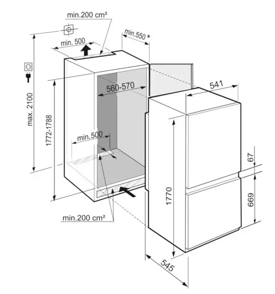 Холодильник Liebherr ICBNSe 5123 Plus