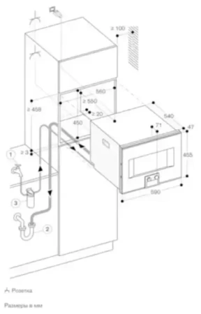 Комбинированный духовой шкаф-пароконвектомат Gaggenau BS474112