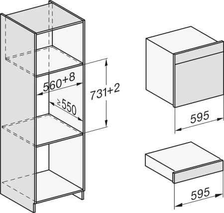Встраиваемая пароварка Miele DGC 7865 OBSW