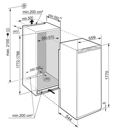 Холодильник Liebherr IKB 3520