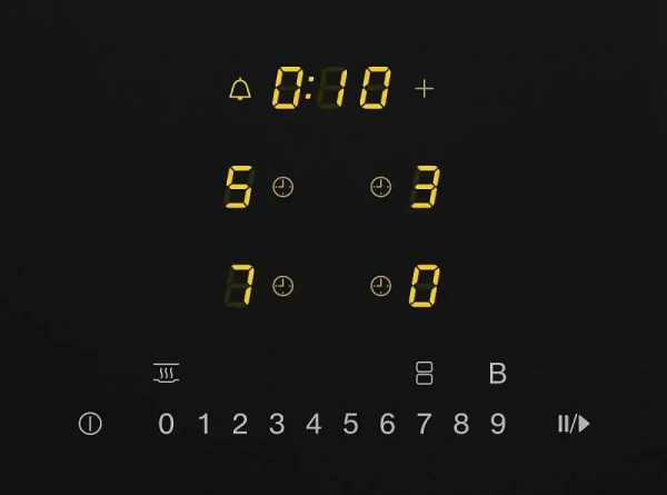 Индукционная панель конфорок с сенсорным управлением Miele KM7414 FX