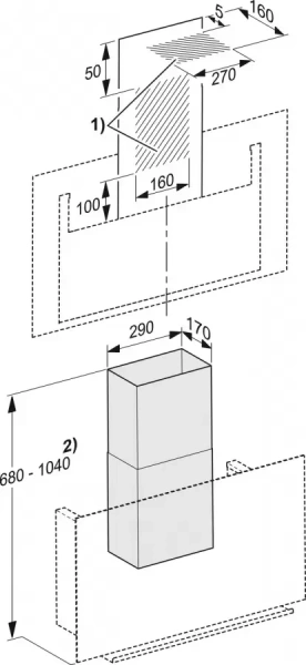 Вытяжка Miele DA 9091 W GRGR