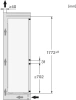 Встраиваемый холодильник Miele KFN 7714 F