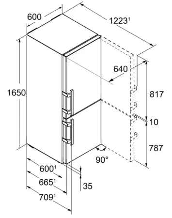 Холодильник Liebherr CNef 4735