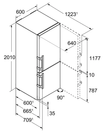 Холодильник Liebherr CNef 4835