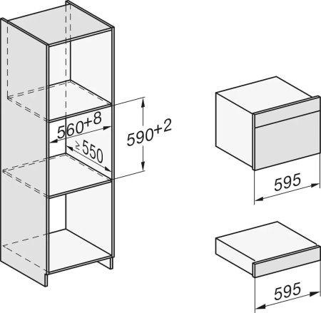 Встраиваемая пароварка Miele DGC 7845X GRGR