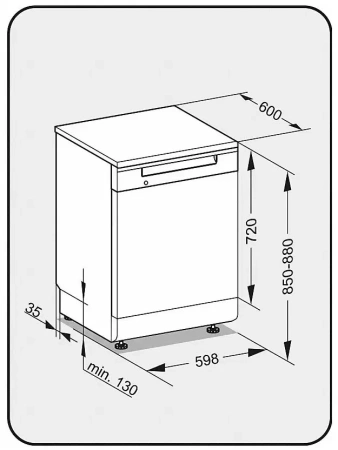 Посудомоечная машина Miele G 5000 SC CLST Active