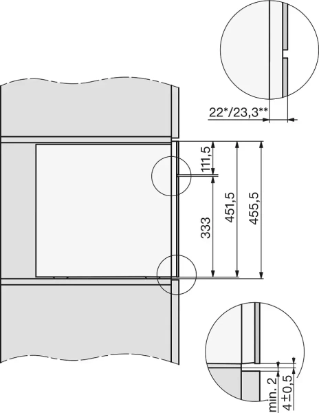 Встраиваемая кофемашина Miele CVA 7440 125 Gala Ed