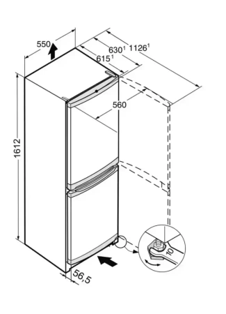 Холодильник Liebherr CUfb 2831