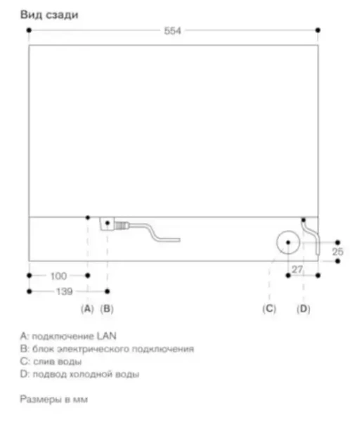 Комбинированный духовой шкаф-пароконвектомат Gaggenau BS471112